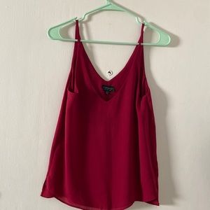 Topshop, bloody red
